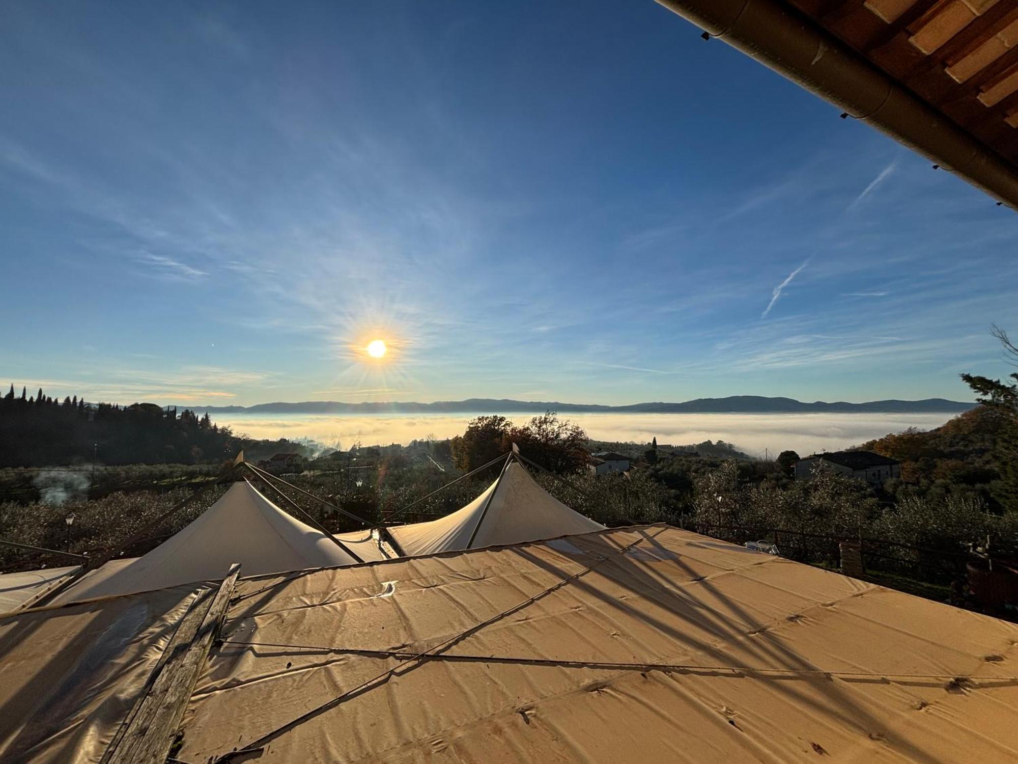 Agriturismo La Casuccia Castelfranco di Sopra Kültér fotó