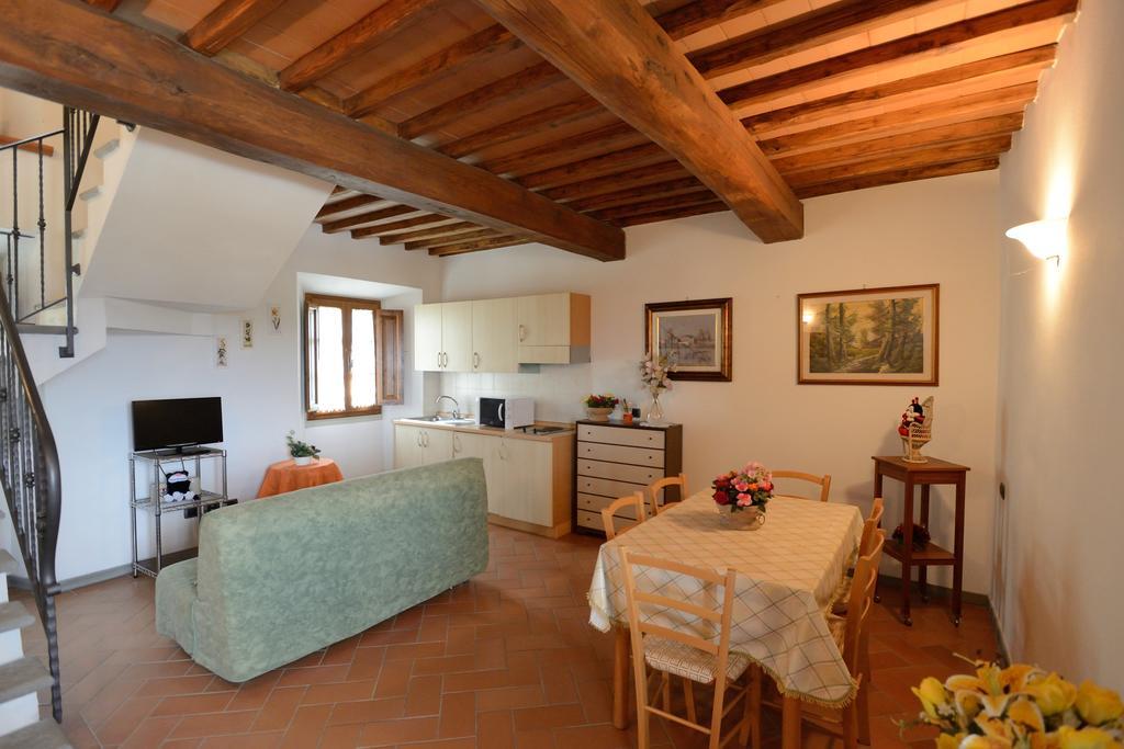 Agriturismo La Casuccia Castelfranco di Sopra Kültér fotó